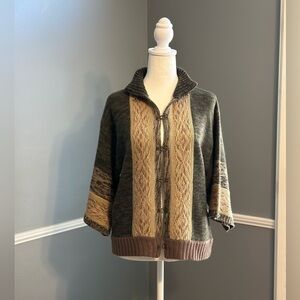Gimmicks by BKE Long Sleeve Cardigan Sweater with Metal Hardware‎ Size Medium